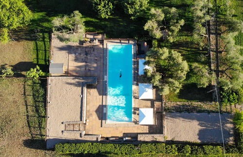 Montefiascone House | Casina Marco Polo. Elegant depandace, two rooms plus, with private patio
