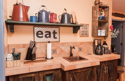 Prince Tucson Apartment | Casita del Sol at Hacienda Makaria - A Charming Desert Oasis