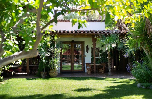 Old Las Palmas House | Casita Verde - Romantic poolside, private, exotic Spanish estate with Gardens