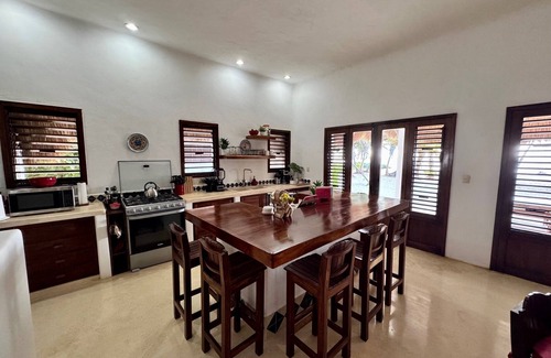 Majahual Villa | Casona Palms - Barefoot Luxury in Private Beachfront 3 Bedroom Villa and Casita