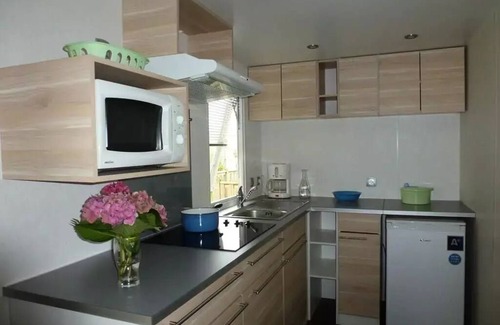 Sainte-Catherine-de-Fierbois House | Castel Camping Parc de Fierbois * - Mobile home - 2 bedrooms - 1 bathroom - Classic 4 people