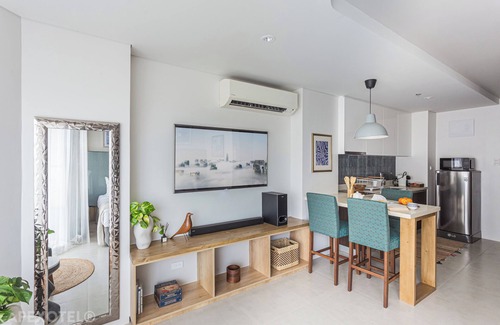 Maribago Apartment | Cebu Cozy Mactan Island Seaside Apartment Balcony Scenic Ocean View Tambuli