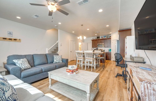Cedar City House | Cedar City Townhome: Near Downtown