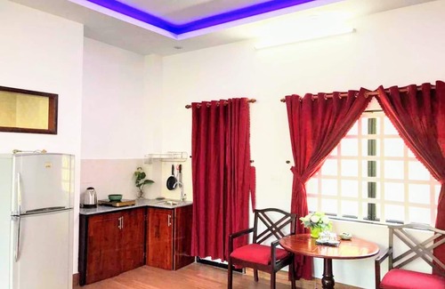 Hai Chau Apartment | ❤Center, Warm, Quiet, 2Bed, Free CaFe, 700M to Han River, Dragon Bridge❤P201