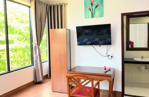 Hai Chau Apartment | ❤Center, Warm, Quiet, 2Bed, Free CaFe, 700M to Han River, Dragon Bridge❤P201