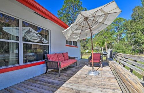 Umatilla House | Central Florida Escape on 5 Acres with Grill and Pool!