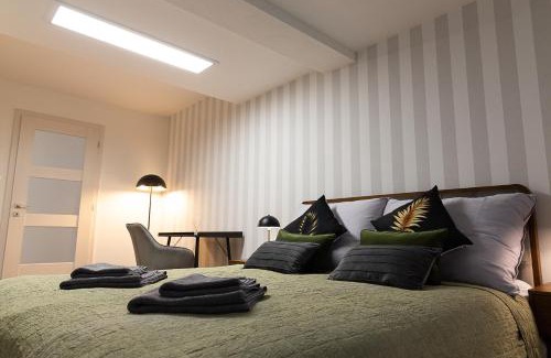 Levice Apartment | Central garden residence