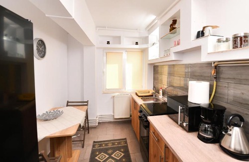 Hateg Apartment | Central Grey Studio Hateg