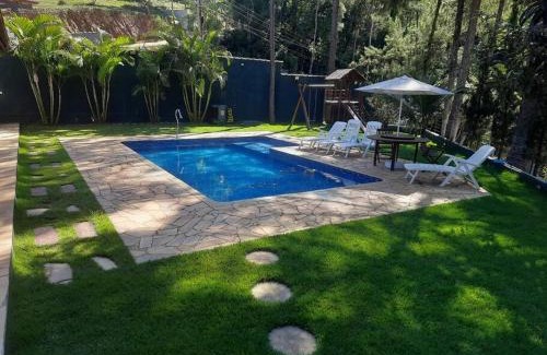 Morro Grande House | Chacara com Piscina Aquecida