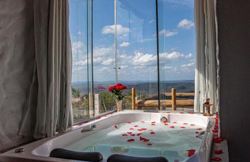 Serra de Sao Bento Ski Chalet | Chalé Formoso - Chalé Romântico com Hidromassagem