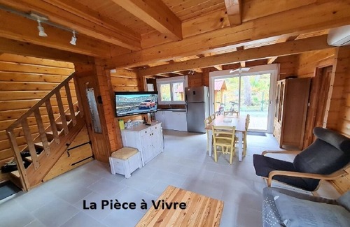 Bias Ski Chalet | Chalet 4/6 P à BIAS Totally air-conditioned VE 7 KW charger, Wifi, Swimming pool, Balneotherapy
