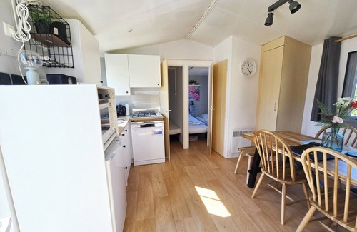 Marienberg Ski Chalet | Chalet 5 Campingplatz de Pallegarste Marienberg Holland bis zu 6 Personen
