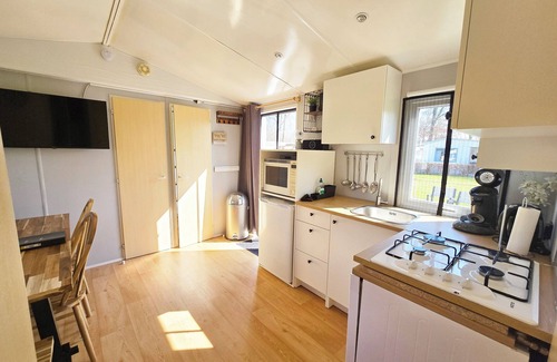 Marienberg Ski Chalet | Chalet 5 Campingplatz de Pallegarste Marienberg Holland bis zu 6 Personen