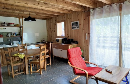 LʼArgentiere-la-Bessee Ski Chalet | Chalet 80m2, Very quiet, exceptional view of the mountains