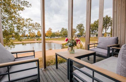 Leuken Ski Chalet | Chalet by Beach and Harbor with Terrace