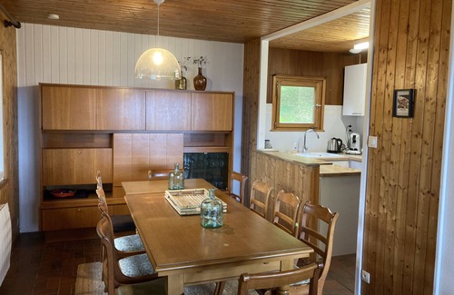 Gerardmer Ski Chalet | Chalet coteau des Xettes lake and slopes view with sauna