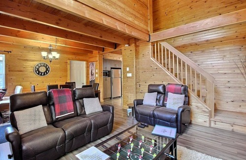 Shannon Ski Chalet | Chalet de la Faune - Spa, Nature, Plein Air
