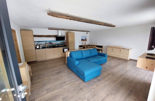 Vandoies Ski Chalet | Chalet Dorfblick