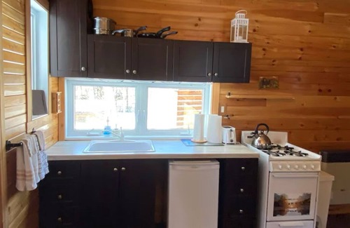 Notre-Dame-Des-Bois Cabin | Chalet Enzo & foyers - Domaine des Appalaches