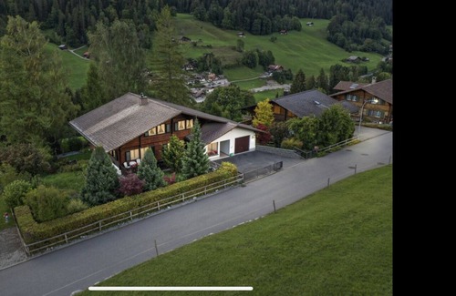 Zweisimmen Ski Chalet | Chalet Finkenwiese, apartment for 8 adults + 5 kids, ski-in