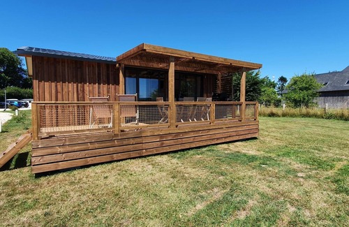 Sainte-Opportune-la-Mare House | Chalet domaine Normandie, heated swimming pool.