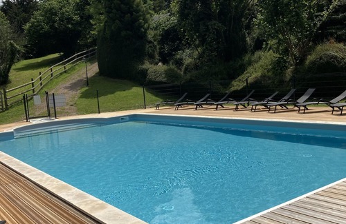 Auquainville House | chalet-gîte 4 pers. Normandy Heated swimming pool from mid-May to September
