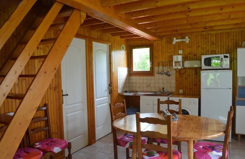 Auquainville Ski Chalet | chalet-gîte 6 pers. Normandy Heated swimming pool from mid-May to September