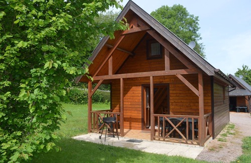 Auquainville Ski Chalet | chalet-gîte 6 pers. Normandy Heated swimming pool from mid-May to September