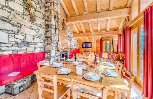Les Almes Ski Chalet | Chalet Gypaete - Chalet Traditionnel 90m2 - 5 chambres, 4 salles de bain, sauna MAE-5891