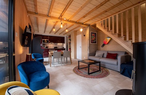 Jassat Ski Chalet | Chalet Henri, Grand Confort, au Calme, vue D'exception, Sauna, 4/6 Personnes