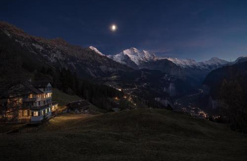 Wengen Apartment | Chalet Hunnenfluh Garden Apartment