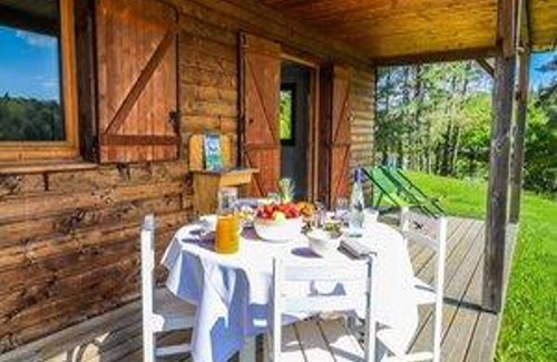 Madranges Ski Chalet | Chalet in France with Forest Views