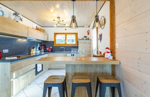 Gerardmer Ski Chalet | Chalet Le Flocon Bleu * 9 pers Mauselaine Lake view Ski Sauna Gérardmer