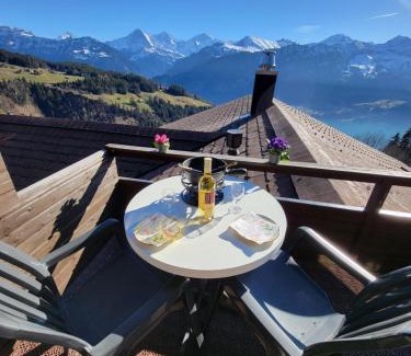 Beatenberg Apartment | Chalet Lilo 2 Zimmer top mountain view