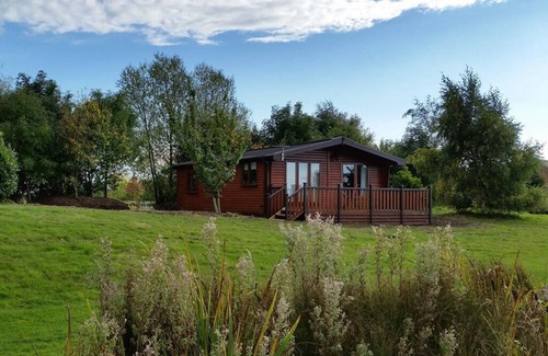 West Barkwith Ski Chalet | Chalet Log Cabin at The Log Cabin Glebe Farm