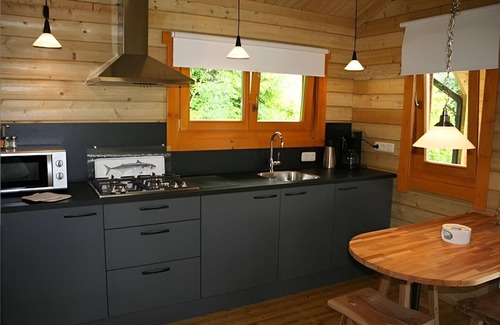 Zoutkamp Ski Chalet | Chalet Long-eared Owl on small-scale nature campsite 't Ol Gat