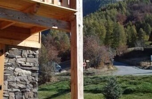 Saint-Leger-les-Melezes Ski Chalet | Chalet paired with stunning views.