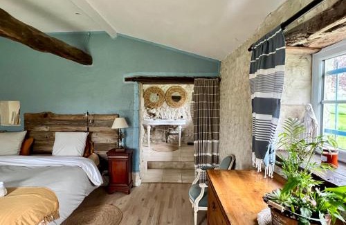 Bardenac House | Chambre à louer 35m2 ,calme et piscine,Sud Charente