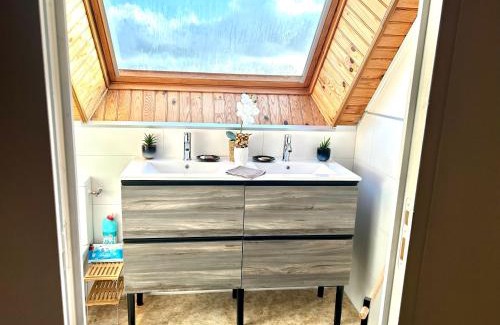 Cleguerec House | Chambre avec cuisine à la campagne au calme