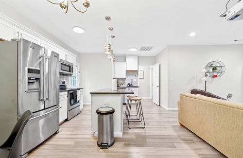 Chapel Hill House | Chapel Hill/Durham Retreat; hot tub, massage chair, massaging shower.