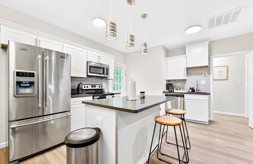Chapel Hill House | Chapel Hill/Durham Retreat; hot tub, massage chair, massaging shower.