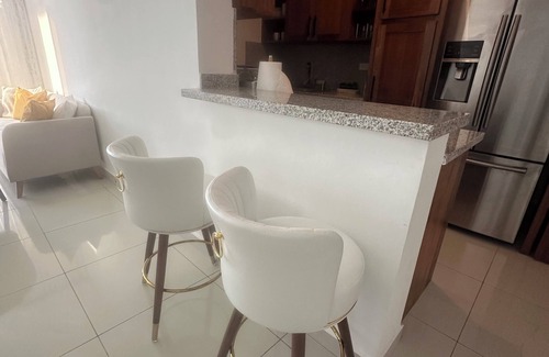 Santiago de los Caballeros Apartment | Charming 3-bedroom apartment with AC and fitness room in puerto plata