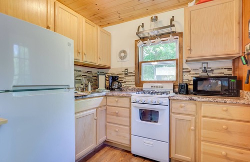 Charlevoix Cabin | Charlevoix Cabin w/Patio & Grill - Steps to Lake!
