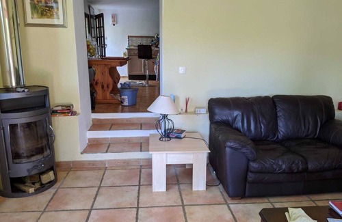 Saint-Martin-des-Puits Villa | Charmante Villa mit Pool und Altem Baumbestand