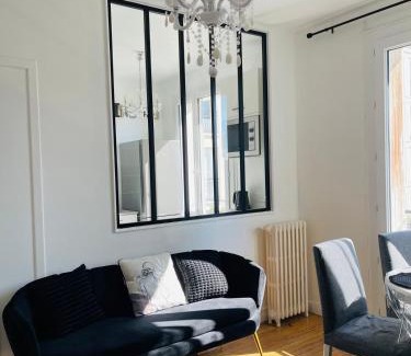 Downtown Le Havre Apartment | Charmant Perret centre-ville 2 chambres idéales