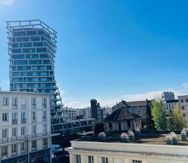 Downtown Le Havre Apartment | Charmant Perret centre-ville 2 chambres idéales