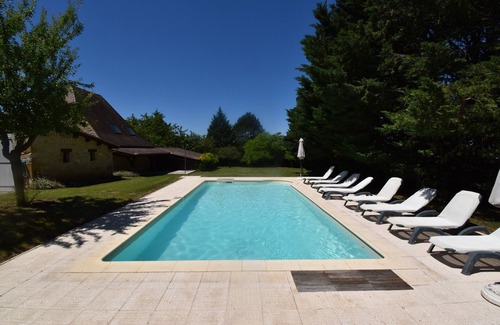 Saint-Laurent-la-Vallee House | Charming house with shared heated swimming pool and landscaped park