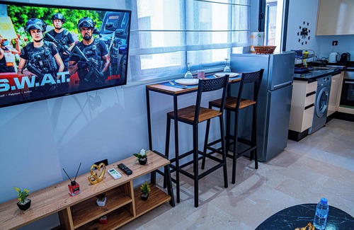 Belvedere Apartment | Charming 1-bedroom apartment near Train Station in amazing Casablanca with AC
