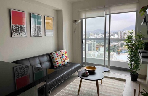 El Agustino Apartment | Charming 1-bedroom apartment with fitness room, WiFi in delightful Barranco