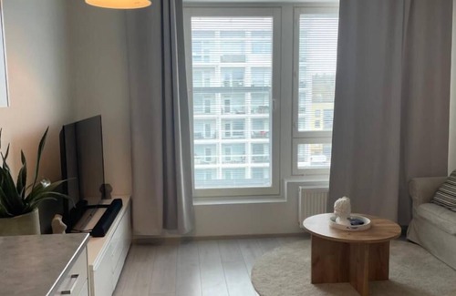 Tampere Apartment | Charming 1-Bedroom Apartment in Tampere with Fireplace